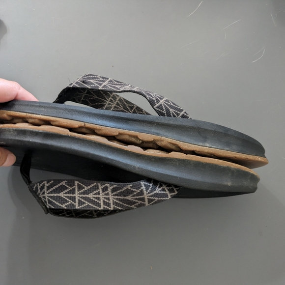 Chaco Black Playa Pro Flip Flops Men's Size 12****See Description - Picture 8 of 12